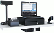 HP RP3 Kassensystem Touchscreen Monitor